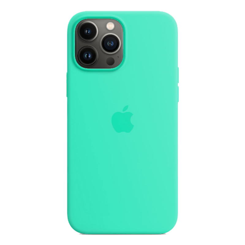 Накладка Apple iPhone 13 Silicon Case MagSafe (Мятный)