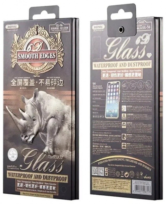 Tempered Glass iPhone 14 Plus/13 Pro Max Remax GL-56 Black Full Screen