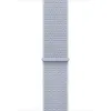 Apple Watch Series SE 2024 44mm Silver Aluminum Case with Blue Cloud Sport Loop